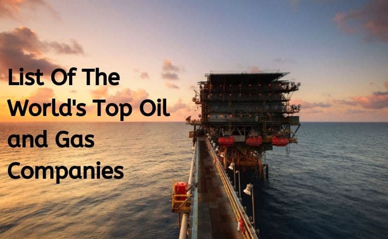 List Of The World's Top Oil and Gas Companies [2021 Updated List]