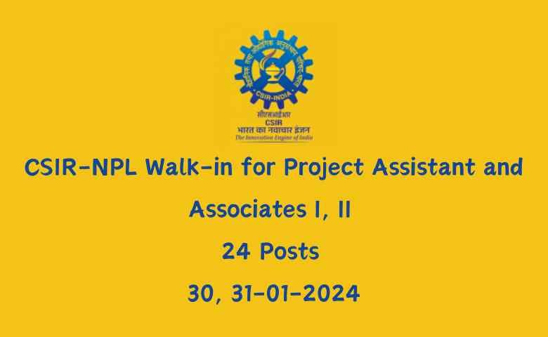 CSIR-NPL Walk-in