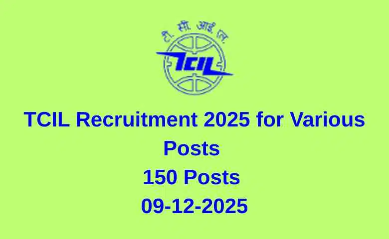 TCIL Recruitment 2025