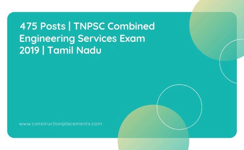 Combined Engineering Services Examination_2019