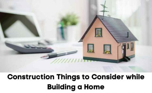 Home building considerations