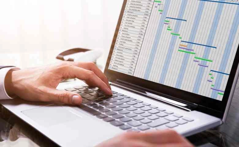 project management gantt chart