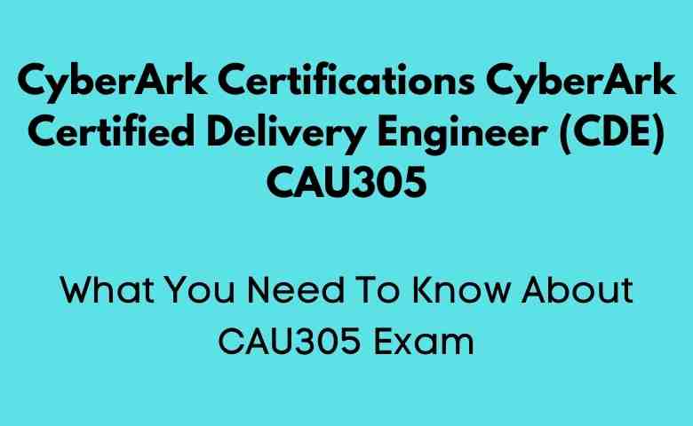 PAM-CDE-RECERT Online Test