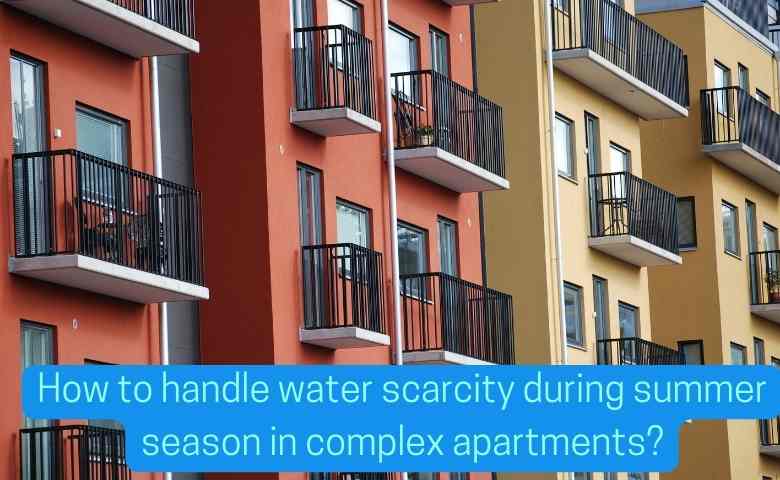water scarcity during summer