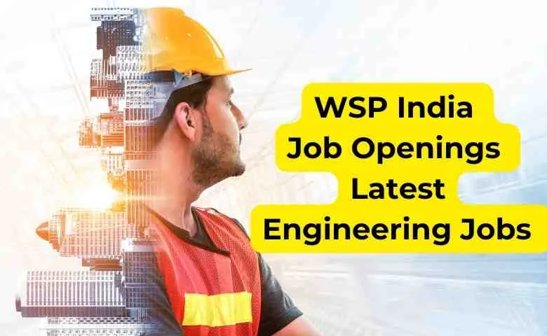 wsp india job openings