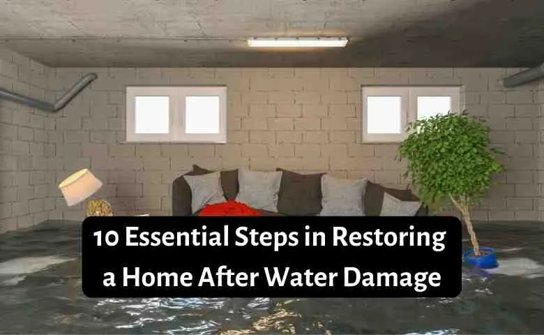 water damage restoration
