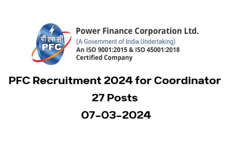 PFC Recruitment 2024