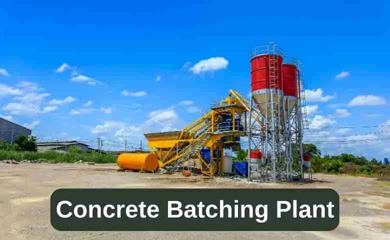 concrete mixing plant