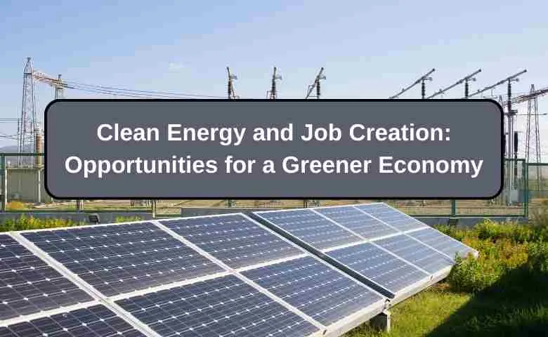 jobs in clean energy