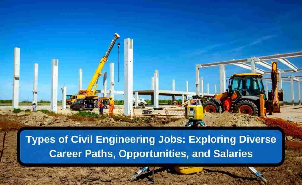 Types of civil engineering jobs