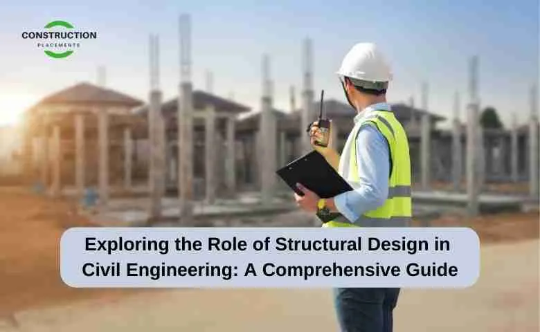 An image depicting a structural engineer reviewing blueprints, symbolizing the exploration of structural design in civil engineering.