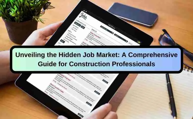 Cover image for 'Unveiling the Hidden Job Market: A Comprehensive Guide for Construction Professionals' article