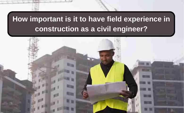 ivil Engineer on a Construction Site Holding Blueprints