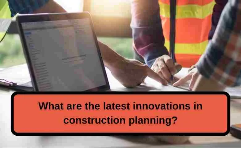 Construction professionals using innovative technology