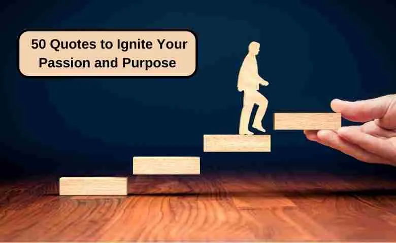 Inspired individual stepping up the success ladder