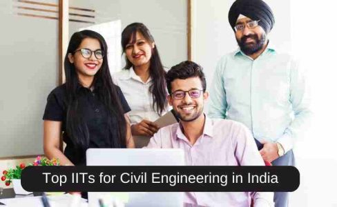 Students collaborating on a Civil Engineering project at IIT