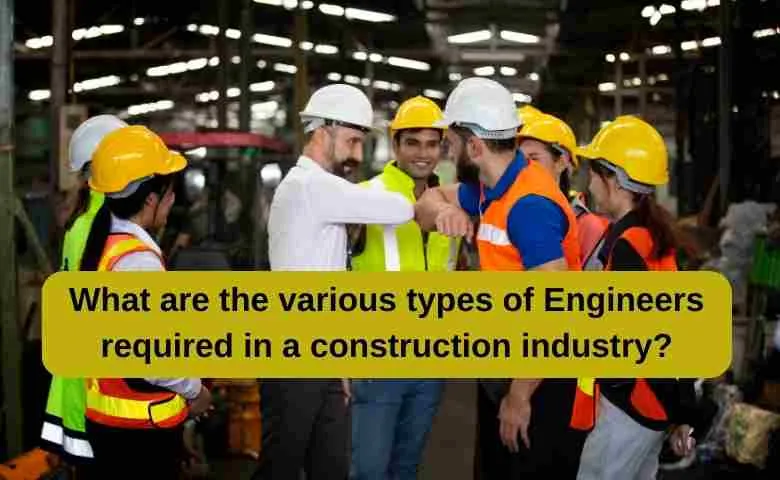 Group of diverse construction engineers analyzing blueprints on a construction site