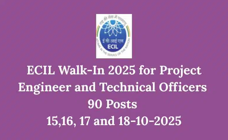 ECIL Walk-In 2025