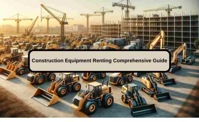Variety of Construction Equipment Available for Rent