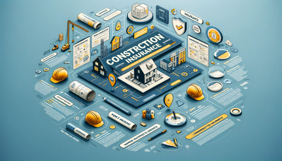 Comprehensive Guide to Construction Insurance Infographic