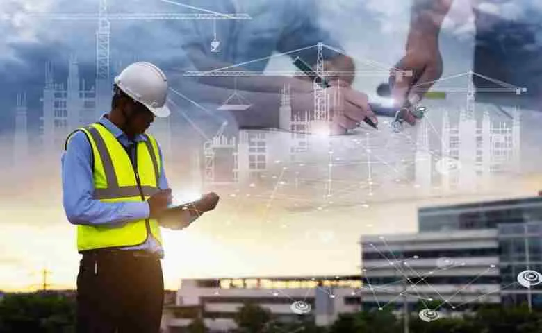 Professional Construction Scheduling Consultant analyzing project timeline