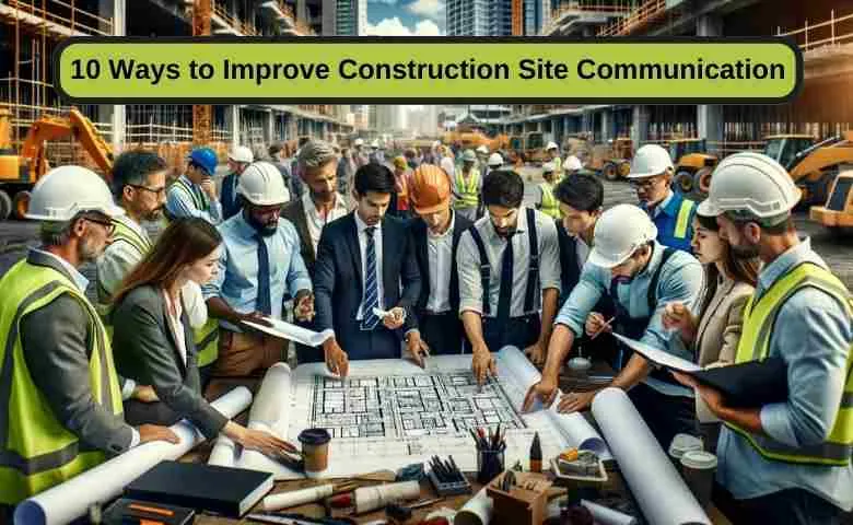 Construction team collaborating effectively on a project site