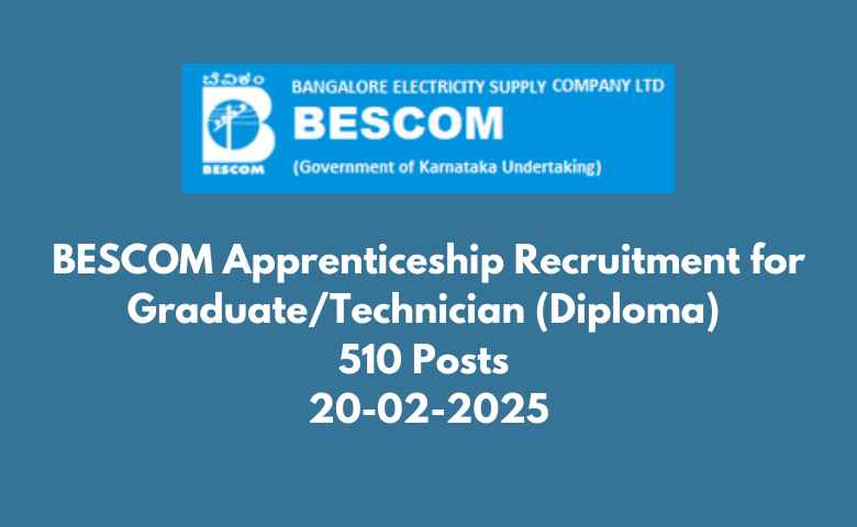 BESCOM Apprenticeship