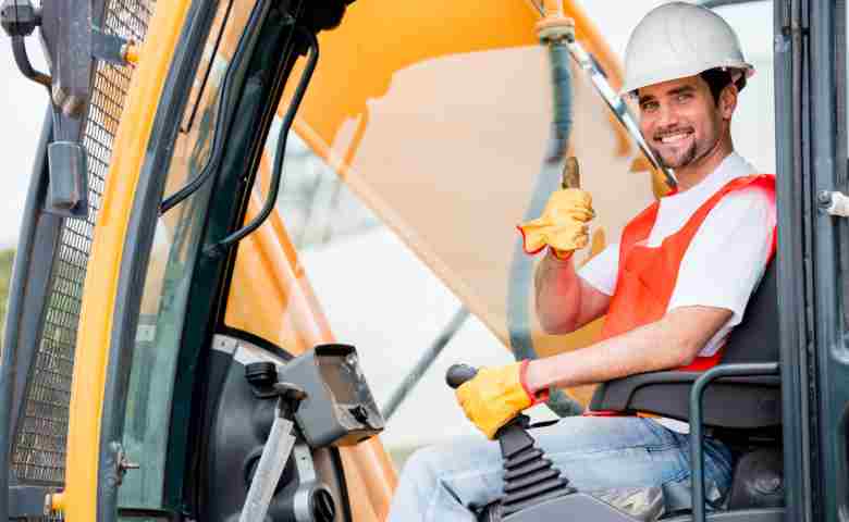 Heavy Equipment Operator in Action