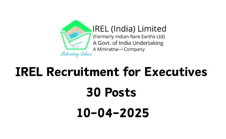 IREL Recruitment