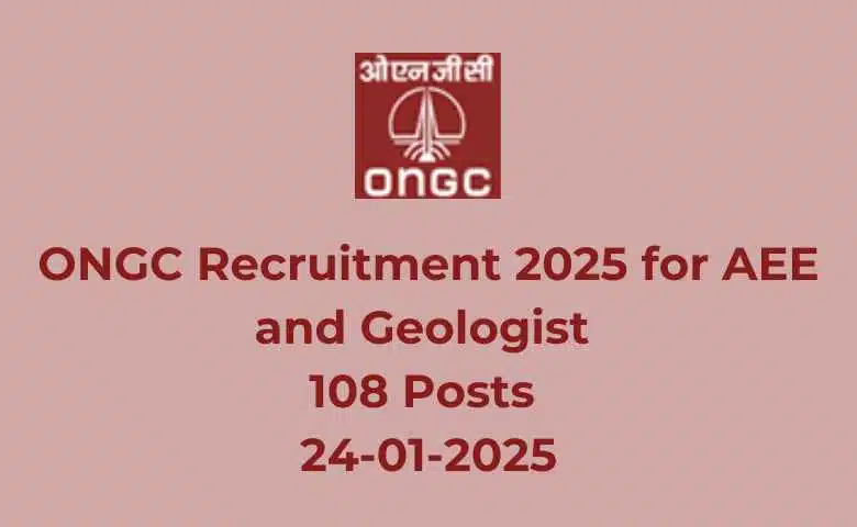 ONGC Recruitment 2025