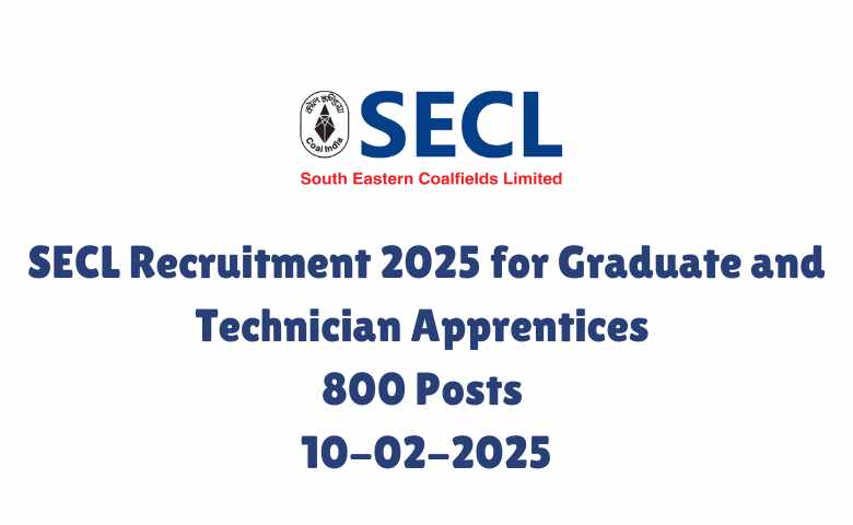 SECL Recruitment 2025