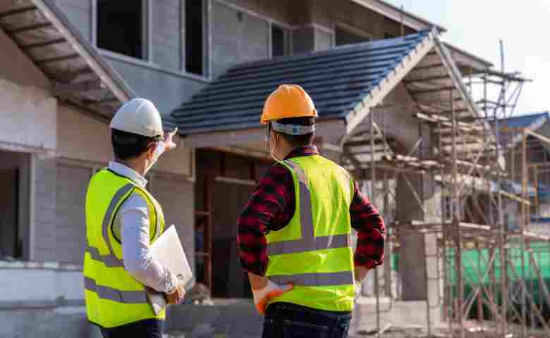 Breakdown of costs in house construction