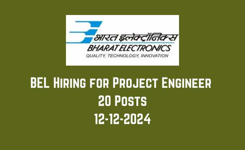 BEL Hiring