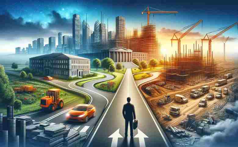 Decision paths in construction career