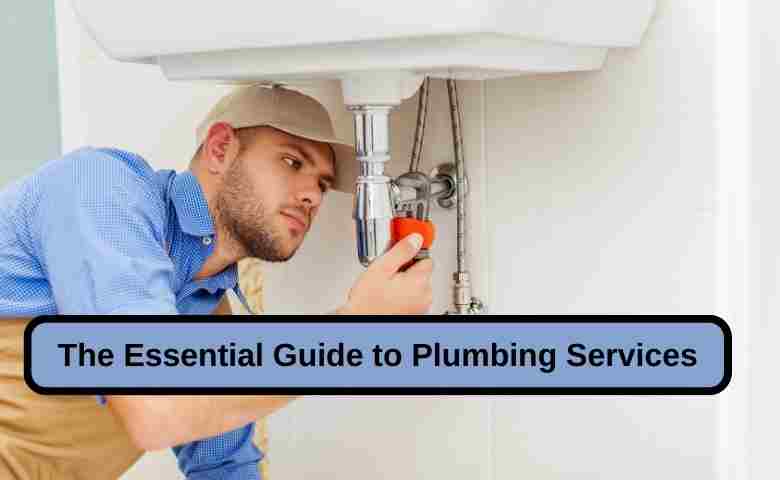Modern plumbing work in progress