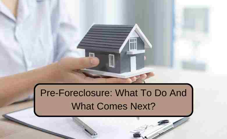 Real-estate property with key and documents