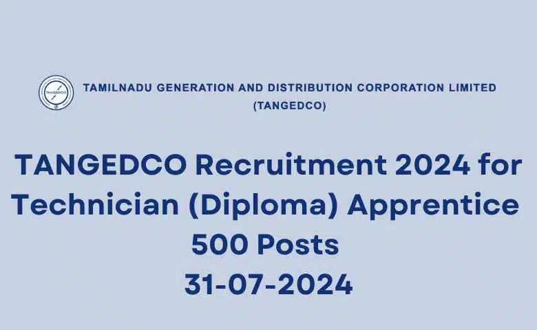 TANGEDCO Recruitment