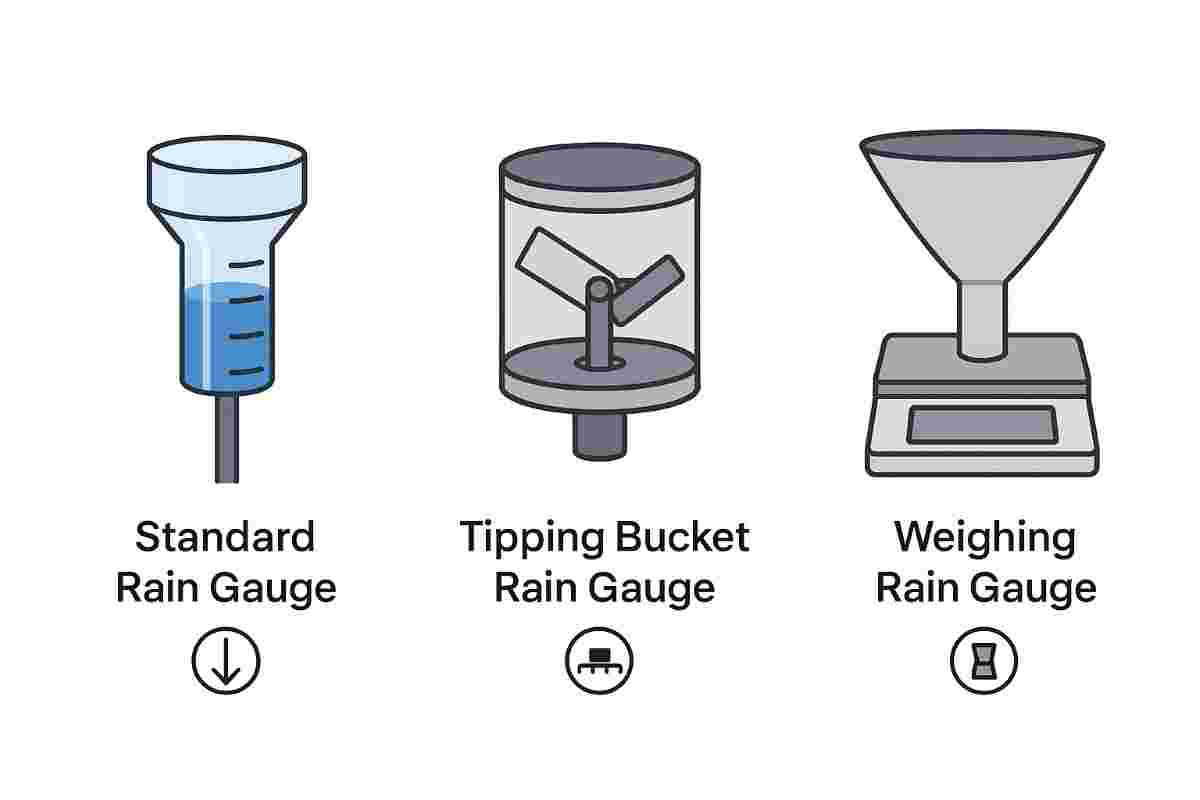 Types of Rain Gauges