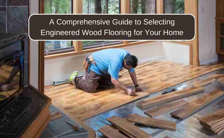 Engineered wood flooring being fitted in a modern living room with natural light.