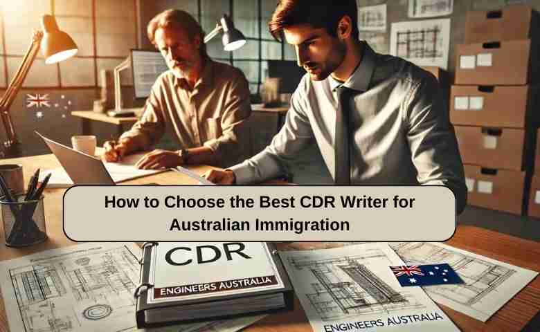 Professional CDR writer assisting an engineer with Australian immigration paperwork