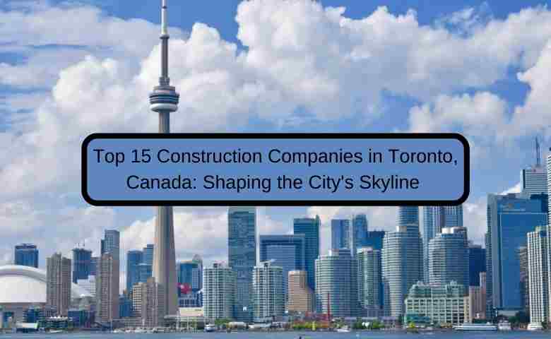 Toronto skyline with construction cranes and modern buildings