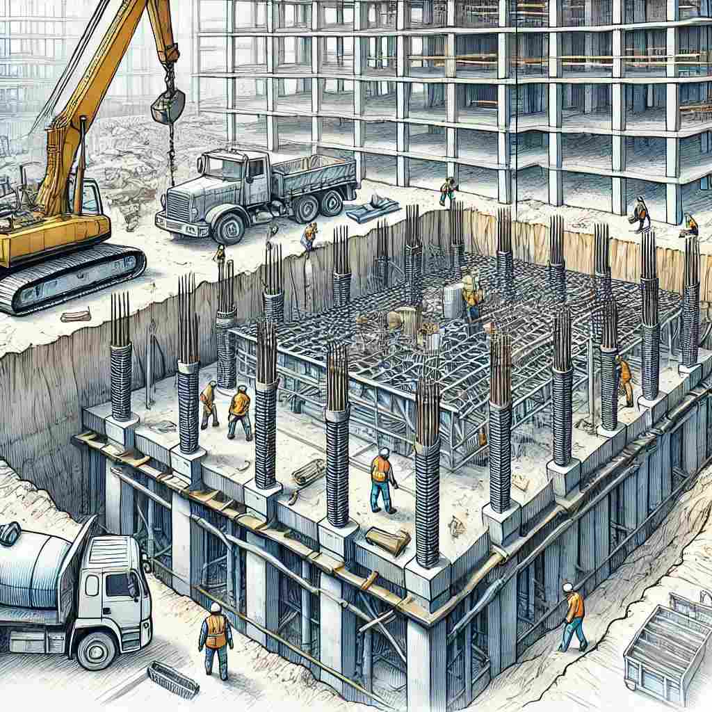 An illustrative image of Underpinning in construction