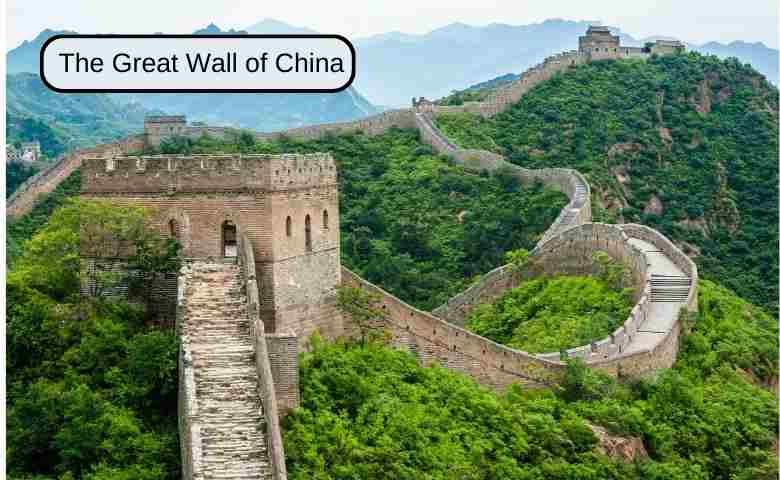 The great wall of China