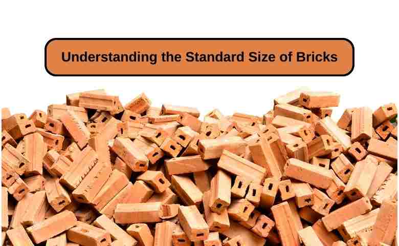Standard brick sizes and their dimensions, showing variations globally.