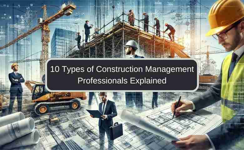 Construction management professionals overseeing a project site.