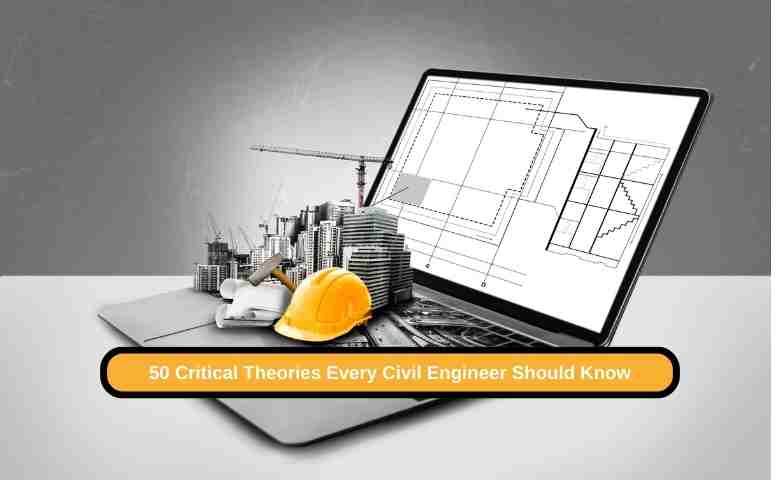 50 critical theories every civil engineer should know illustrated through key infrastructure designs and modern construction techniques