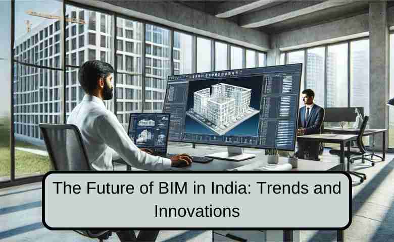 engineer working on BIM software in a modern office setup is ready.
