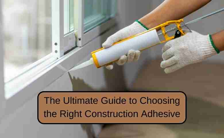 construction adhesives for wood, metal, and concrete.