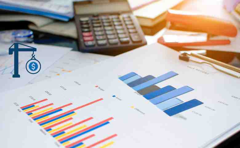 Finance chart and graphs.