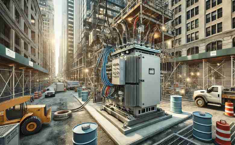 Industrial power transformer rental service in New York